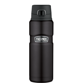 Stainless King™ Direct Drink Bottle in Black