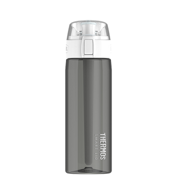 Connected Hydration Bottle with Smart Lid - Smoke